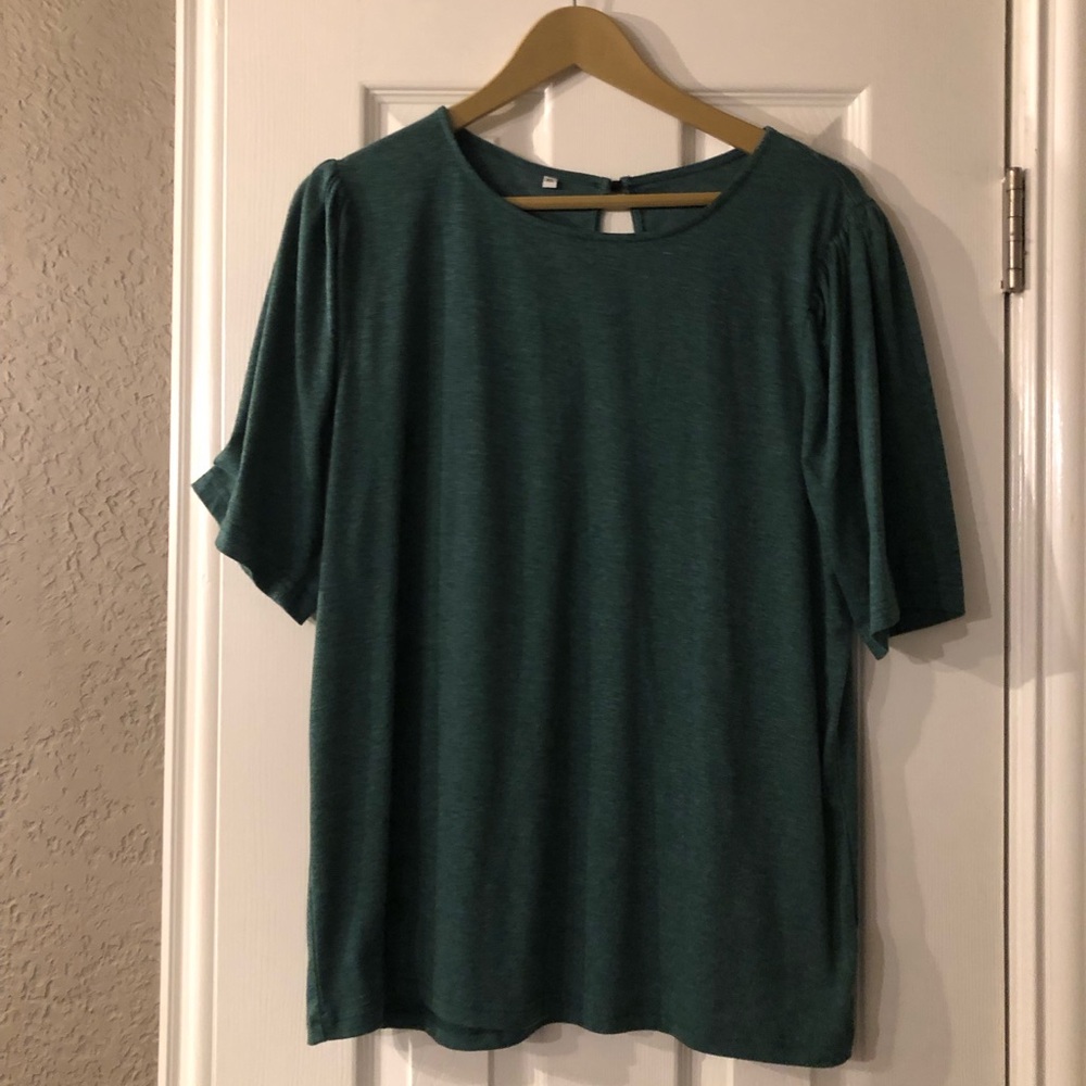 Dark green tunic top green💚